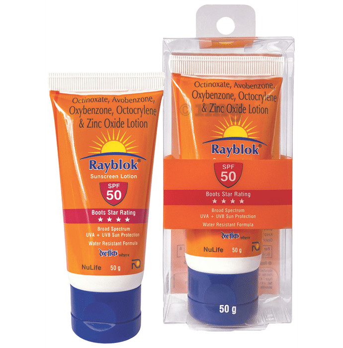 Rayblok Sunscreen Lotion SPF 50