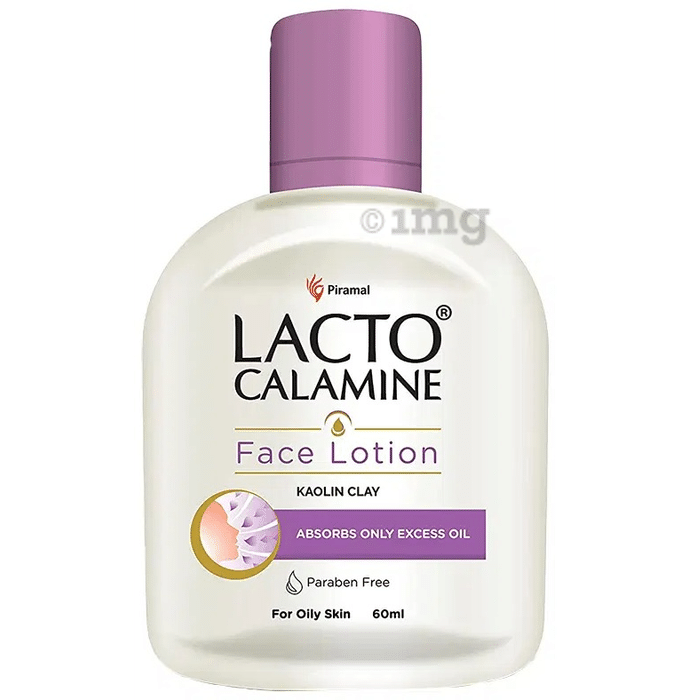 Combo Pack of Piramal Lacto Calamine Face Wash 100ml & Lacto Calamine Face Lotion for Oily Skin 60ml