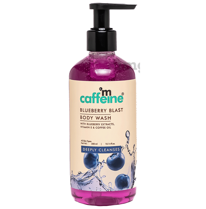 mCaffeine Blueberry Blast Body Wash