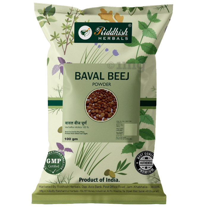 Riddhish Herbals Baval Beej Powder(100 gm Each)