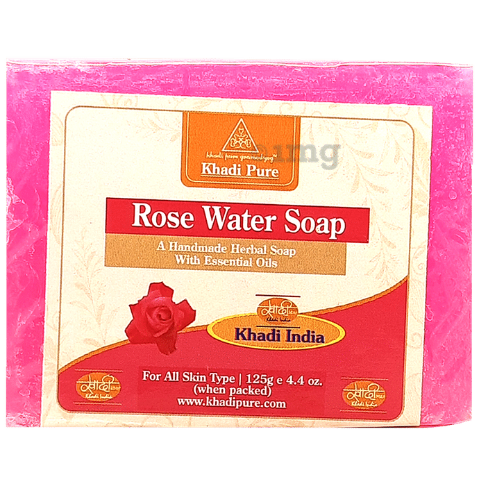 Khadi Pure Rose Water Soap