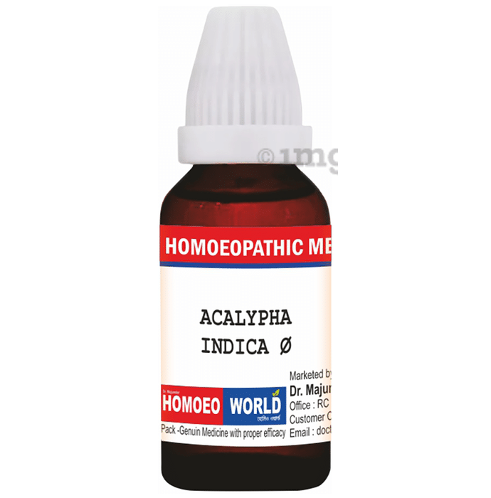 Dr. Majumder Homeo World Acalypha Indica Q Mother Tincture (30 ml Each)