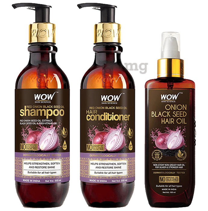 WOW Skin Science Onion Oil Ultimate Hair Care Kit