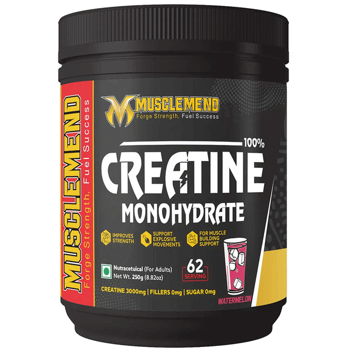 Musclemend 100% Creatine Monohydrate Powder Watermelon