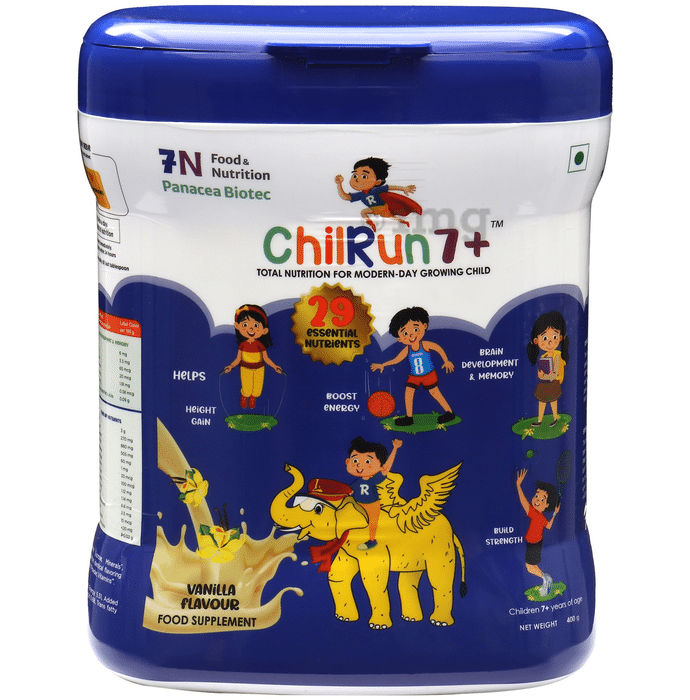 ChilRun 7+ Drink with Almond & Oats For Modern Day Growing Children Vanilla