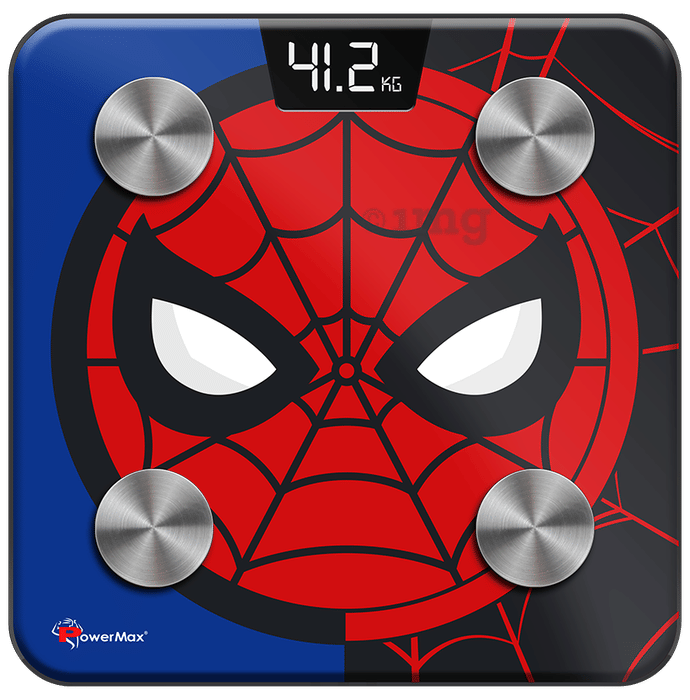 Powermax Fitness BCA-145 Bluetooth Smart Scale Spider Man Edition