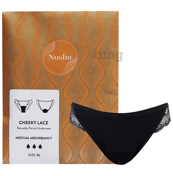 Nushu Hip-Hugger Panty XL Black