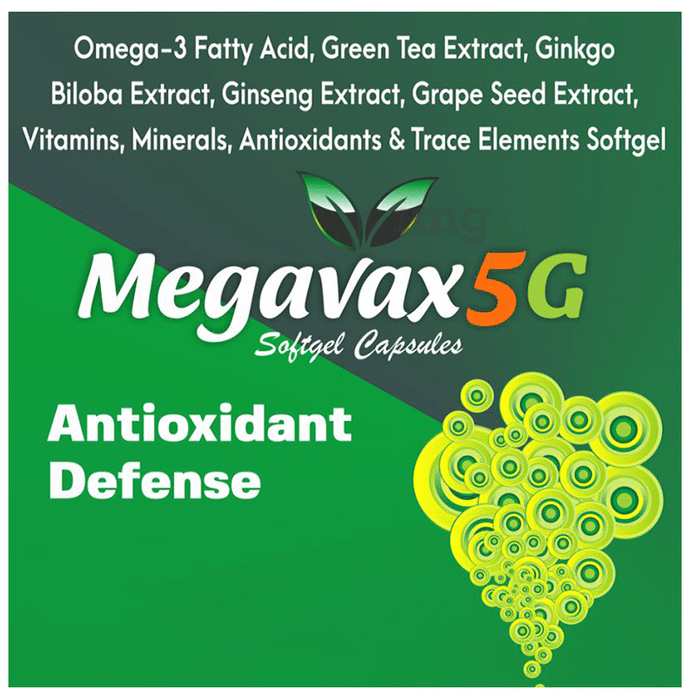 Megavax 5G Softgel Capsule