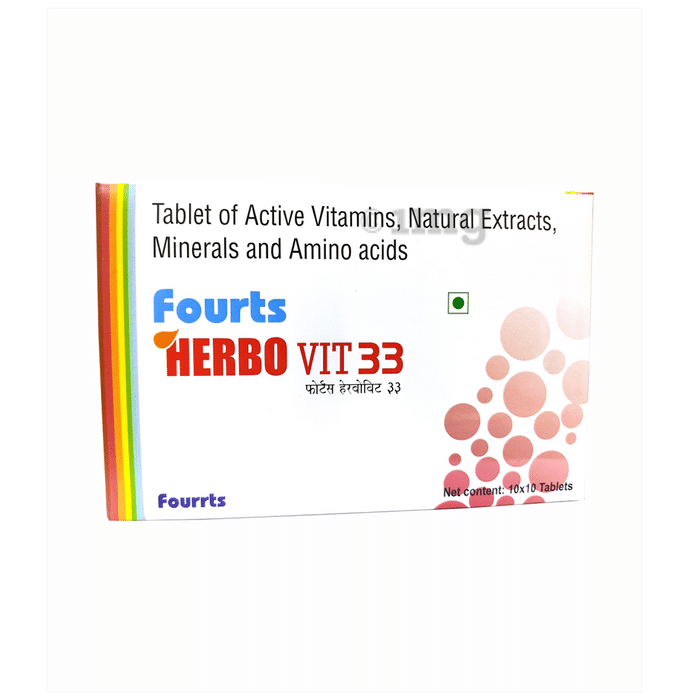 Fourts Herbo Vit 33 Tablet