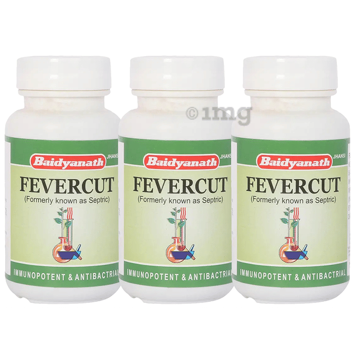 Baidyanath (Jhansi) Fevercut Tablet (100 Each)