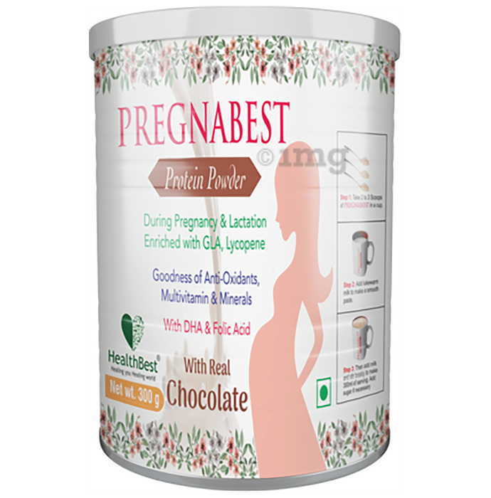 HealthBest Pregnabest Protein Powder Chocolate
