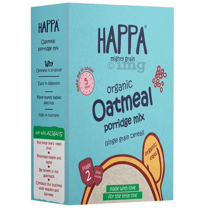 Happa Organic Oatmeal Porridge Mix