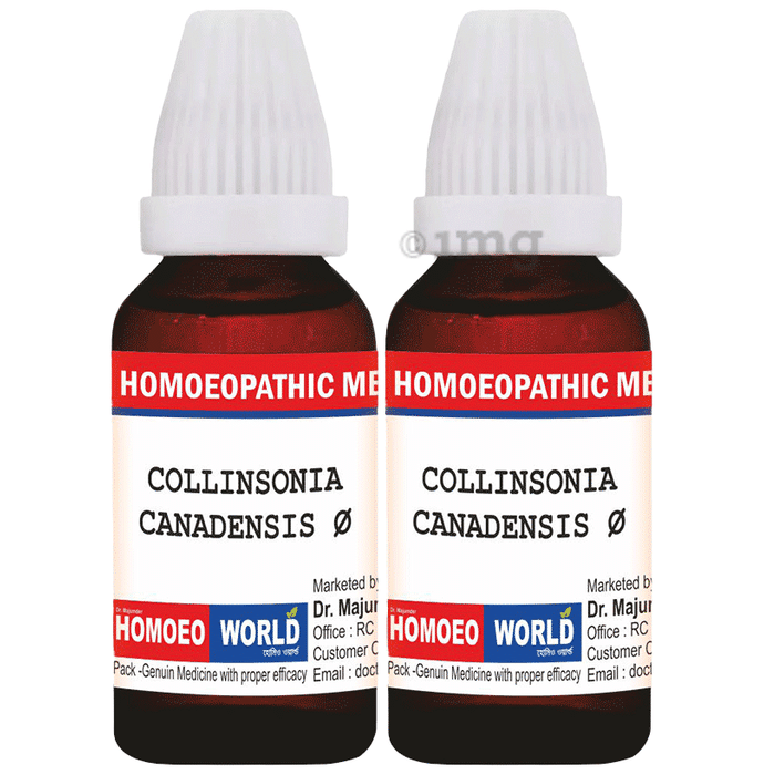 Dr. Majumder Homeo World Collinsonia Canadensis Mother Tincture (30ml Each) Q