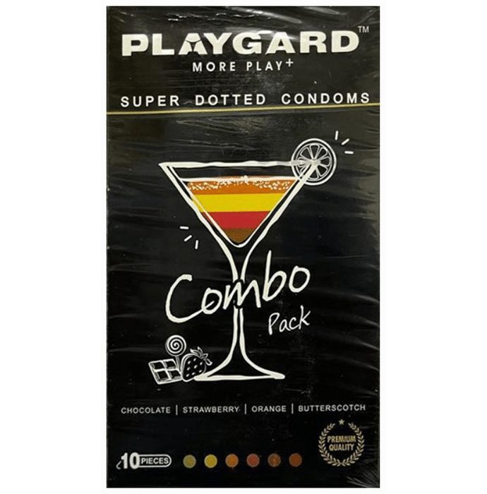 Playgard More Play + Super Dotted Combo Pack Condom