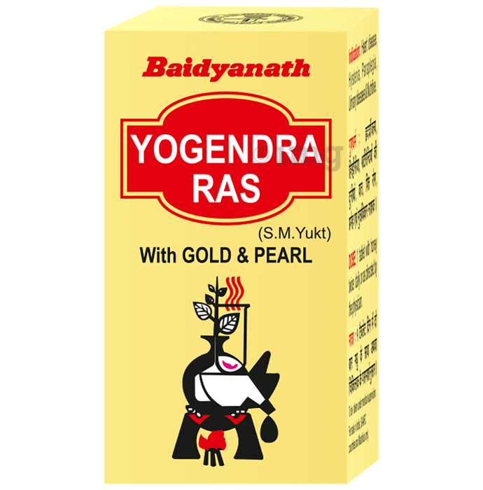 Baidyanath Yogendra Ras with Gold & Pearl | For Nutrition, Heart & Urinary Health