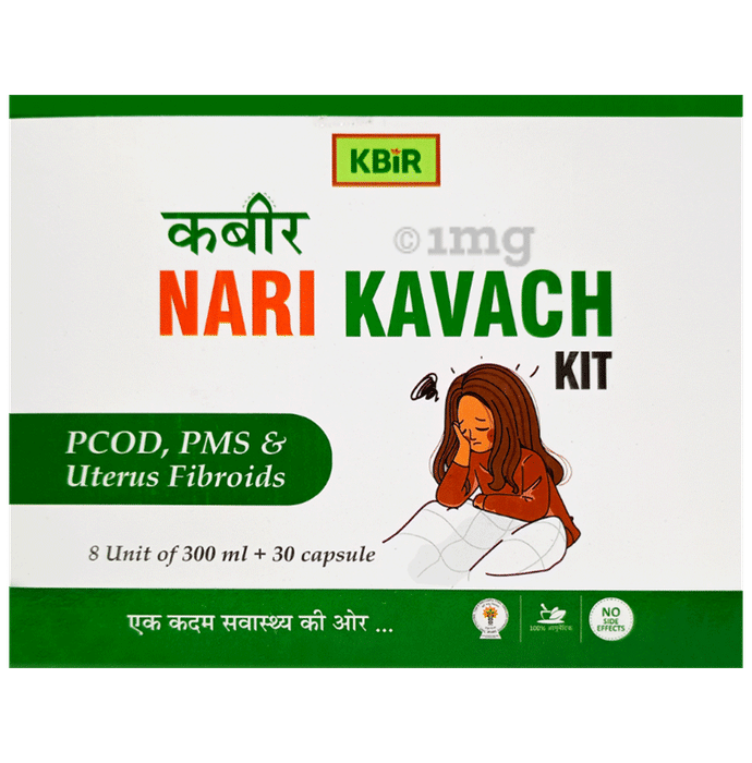 Kbir Nari Kavach Kit for Balanced Health and Hormonal Support Kit