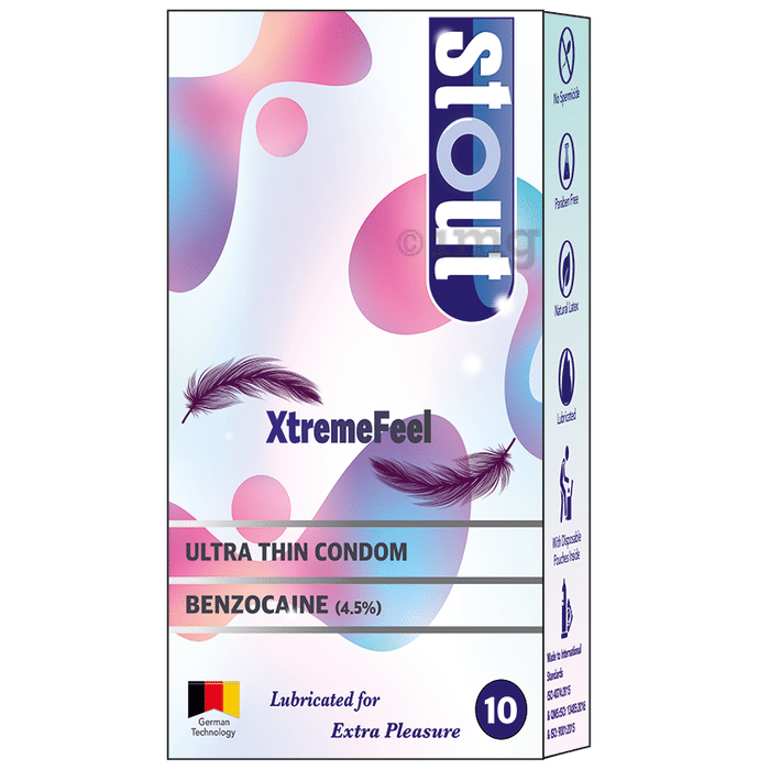 Stout Xtremefeel Ultra Thin  Condom (10 Each)
