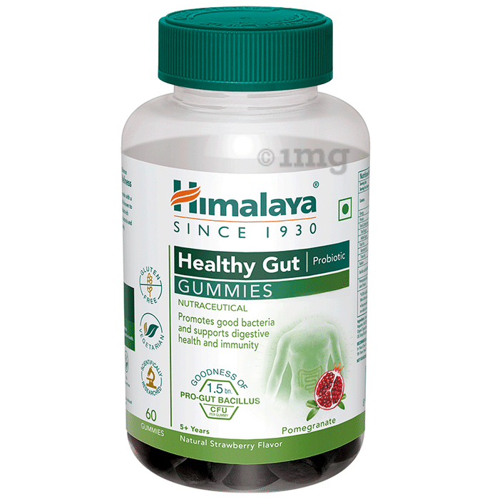 Himalaya Healthy Gut Probiotic Gummies Strawberry