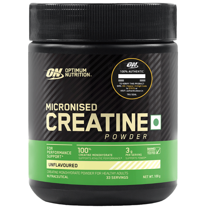 Optimum Nutrition (ON) Micronised Creatine Monohydrate for Performance Support | Unflavoured