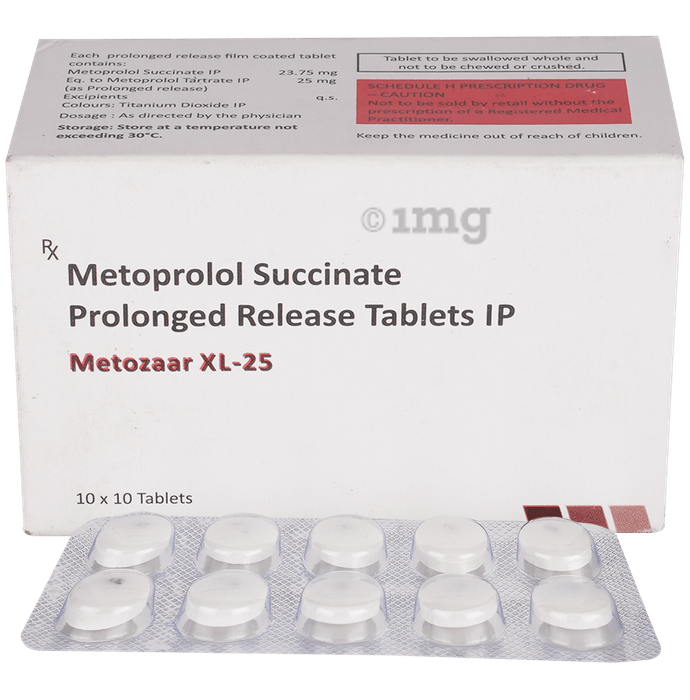 Metozaar -XL 25 Tablet