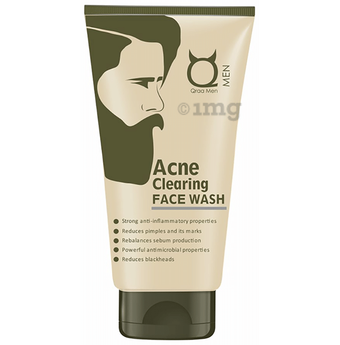 Qraa Men Acne Clearing Face Wash