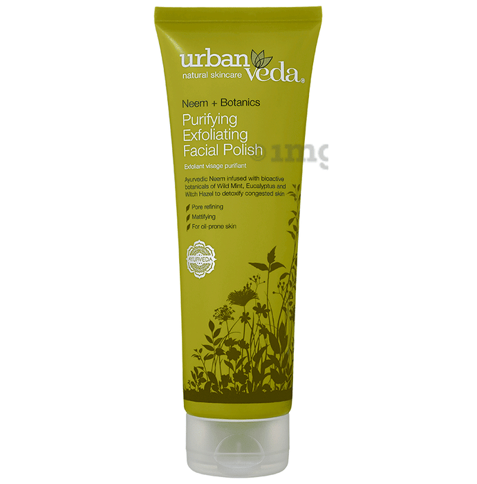 Urban Veda Neem+Botanics Purifying Exfoliating Facial Polish Cream