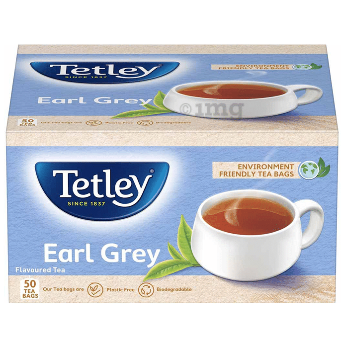 Tetley Flavoured Black Tea Rich Assam Blend  (2gm Each) Earl Grey
