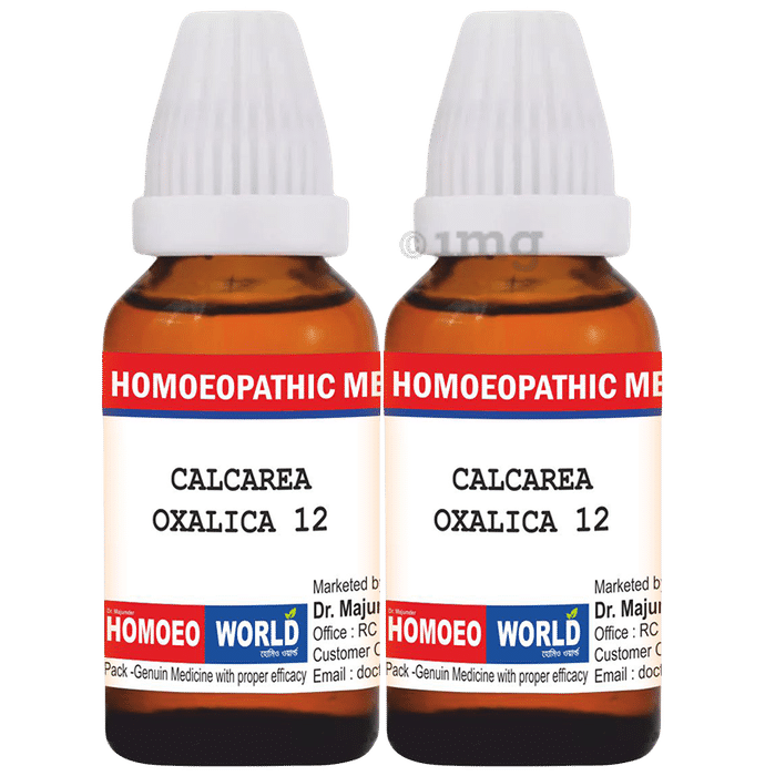 Dr. Majumder Homeo World Calcarea Oxalica Dilution (30ml Each) 12 CH