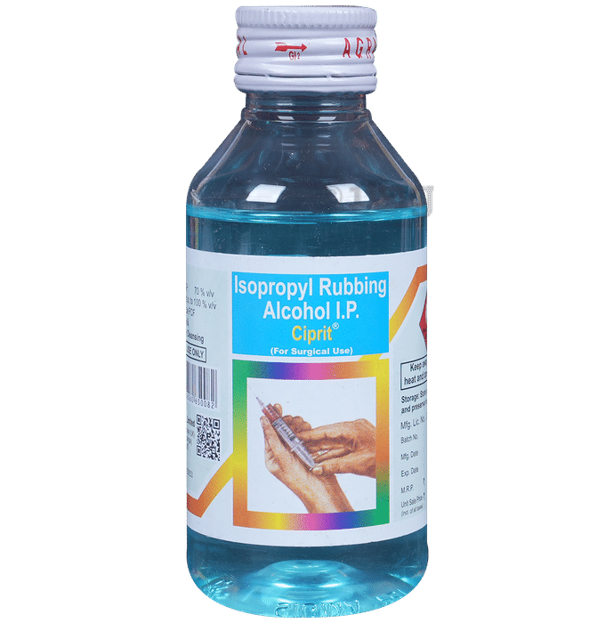 Ciprit  Isopropyl Rubbing Alcohol | Wound Cleanser & Sanitiser