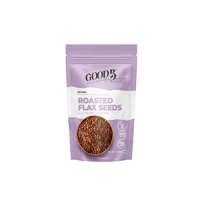 GoodB Natural Healthy & Nutritious Roasted Flax Seeds
