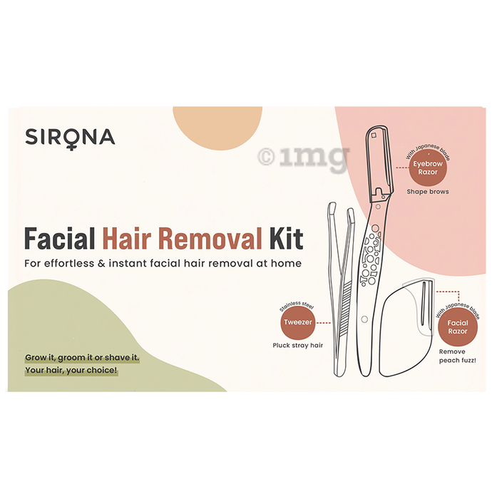 Sirona Facial Hair Removal  Kit