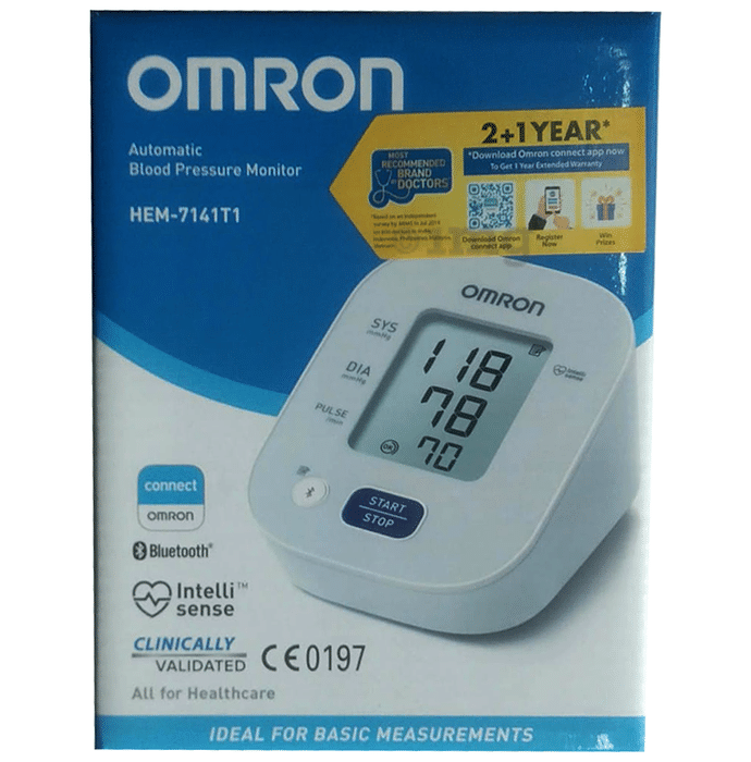 Omron HEM 7141T1 Automatic Blood Pressure Monitor