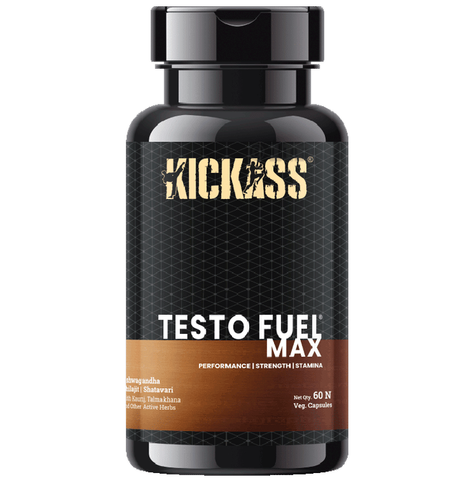Kickass Testo Fuel Max Veg Capsule