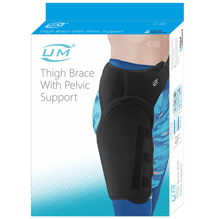 United Medicare Thigh Brace with Pelvic Support Small