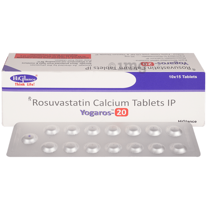 Yogaros 20 Tablet