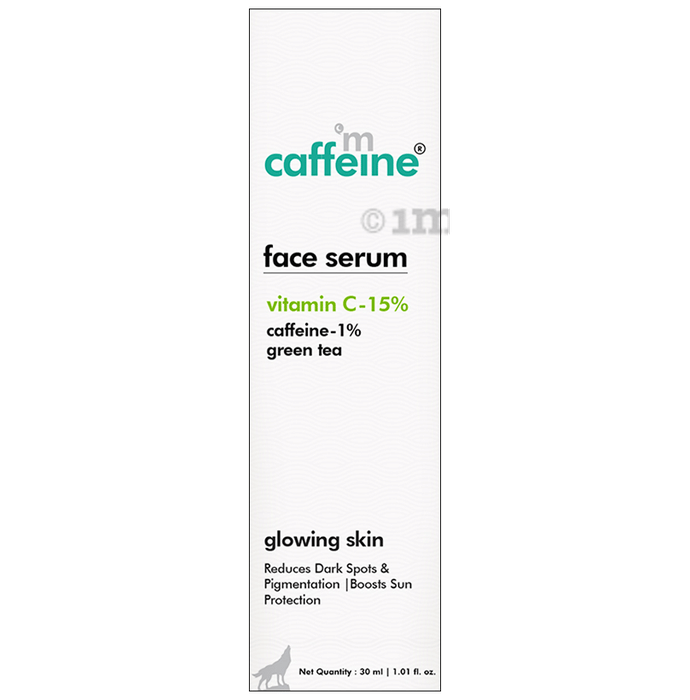 mCaffeine Green Tea Face Serum with Vitamin C 15 Buy bottle of 30 ml