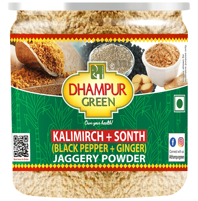 Dhampur Green Black Pepper & Ginger Jaggery Powder