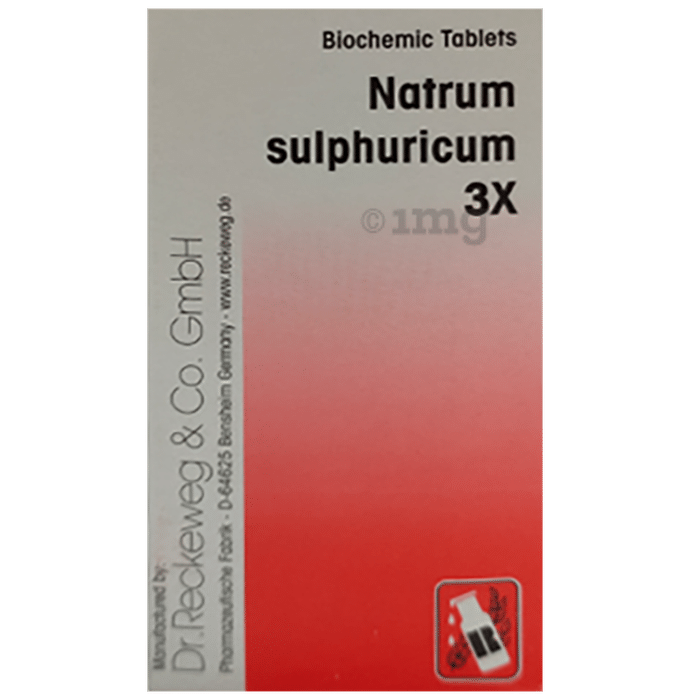 Dr Reckeweg &Co.gmbH Natrum sulphuricum Biochemic Tablet 30X