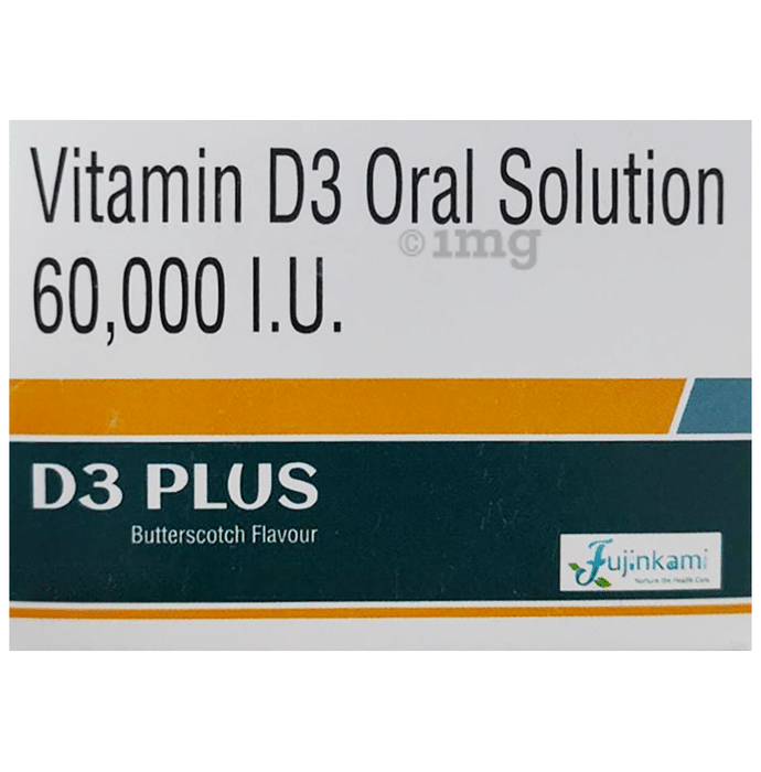D3 Plus Oral Solution (5ml Each) Butterscotch