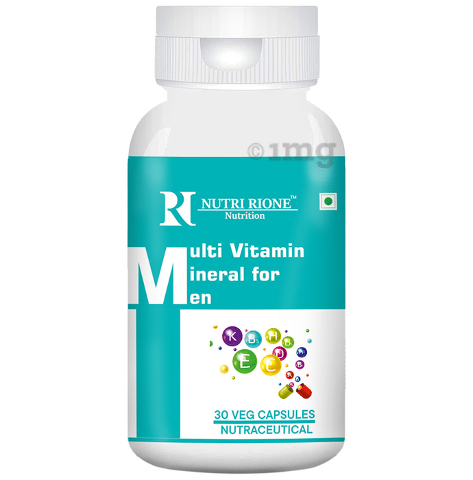 NutriRione Multi Vitamin for Men Veg Capsule