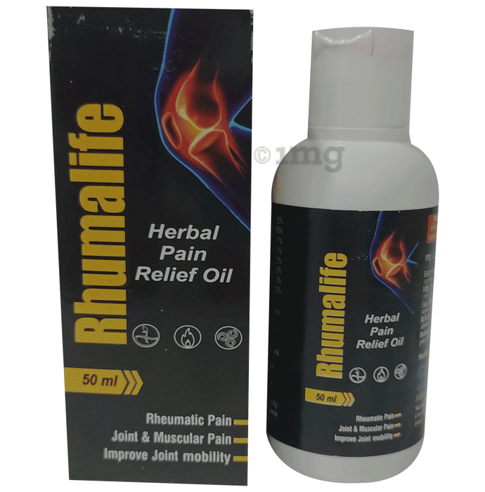 Rhumalife Herbal Pain Relief Oil