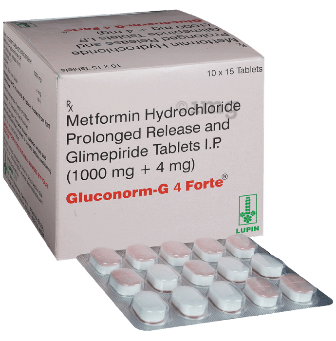 Gluconorm-G 4 Forte Tablet PR