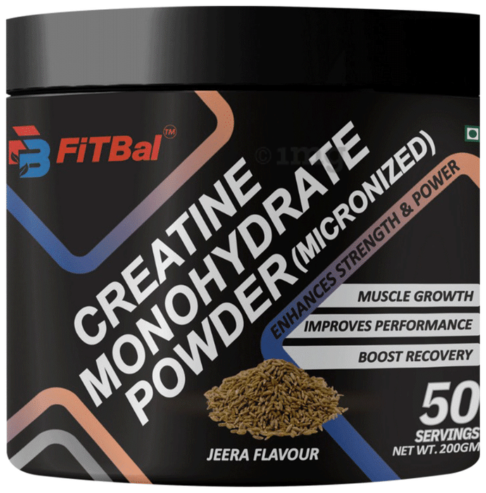 Fitbal Creatine Monohydrate Powder Jeera