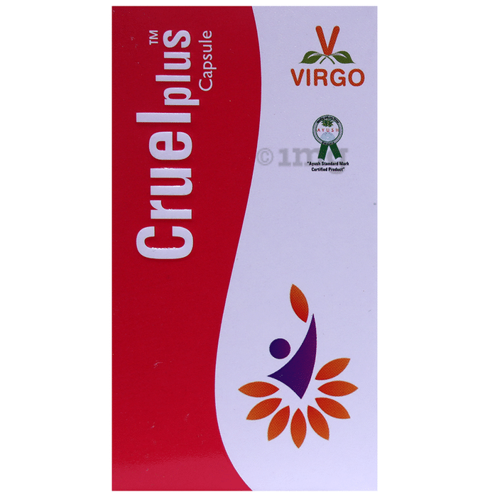 Cruel Plus Capsule Uses In Hindi Virgo Cruel Plus Capsule: Buy bottle of 30 capsules at best price in