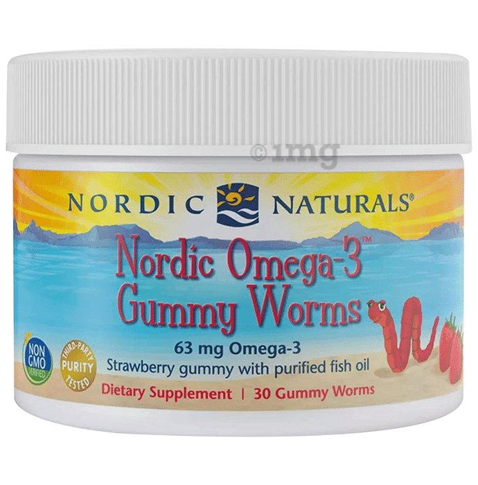 Nordic Naturals Nordic Omega-3 Worms Gummy