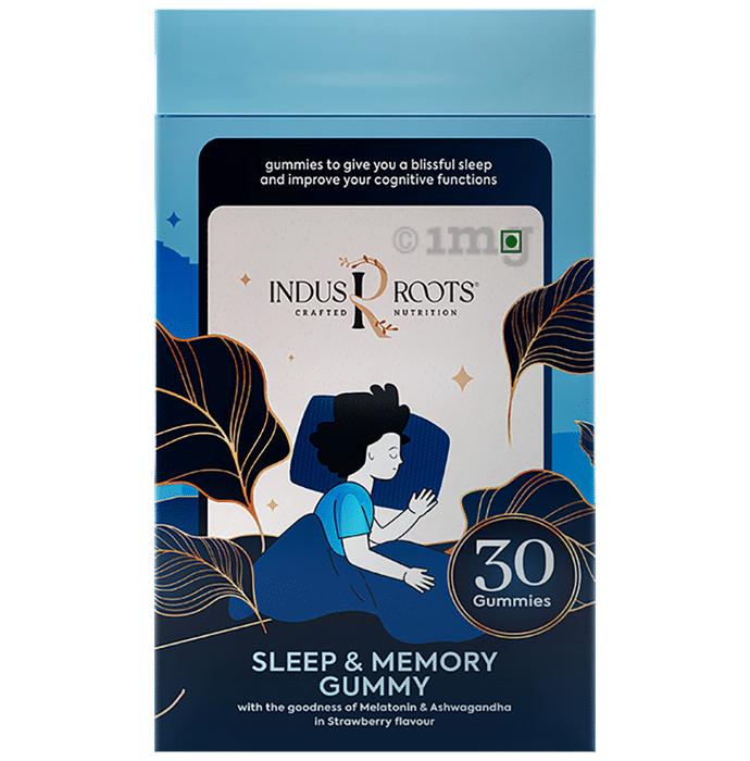 Indus Roots Sleep & Memory  Gummy Strawberry