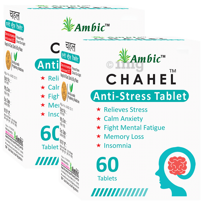 Ambic Chahel Anti-Stress Tablet (60 Each)