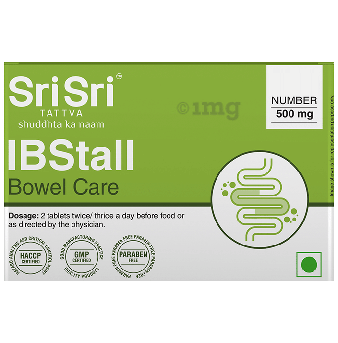 Sri Sri Tattva IBStall Bowel Care Tablet (10 Each)