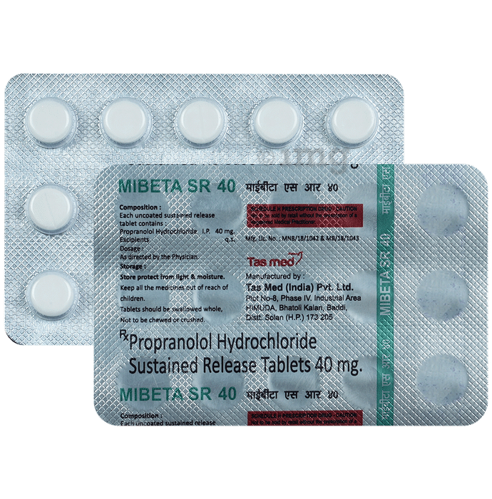 Mibeta SR 40 Tablet