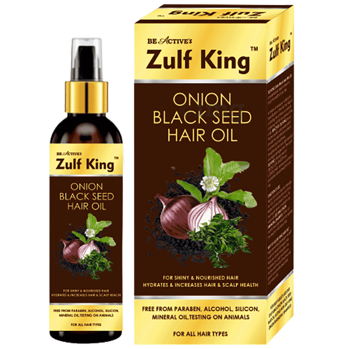 Zulf King Onion Black Seed Hair Oil